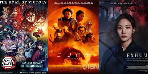 Jadwal Bioskop Cirebon 28 Februari 2024 Ada Exhuma Dan Dune Part Two