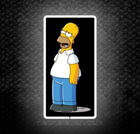 Homer Simpson Day Dreaming 3d Neon Sign For Sale Neonstation