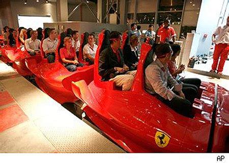 First Video of 150MPH Ferrari World Formula Rossa Roller Coaster ...