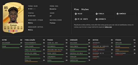 Top 100 Melhores Pontas Esquerdos Do EA Sports FC 24