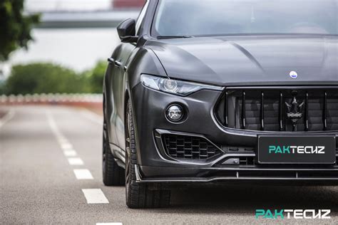 Maserati Levante Paktechz Full Dry Carbon Aerodynamics Kit Robot