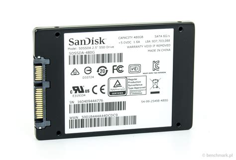 SanDisk SSD Plus 480 GB Test