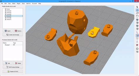 The 3D Transform Gizmo Simplify3D Software