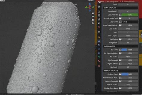 Blender插件水滴生成器 知乎