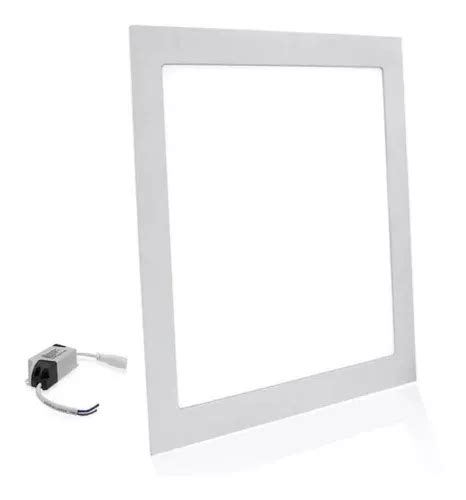 Painel Led Plafon Embutir W Quadrado Branco Frio K Biv