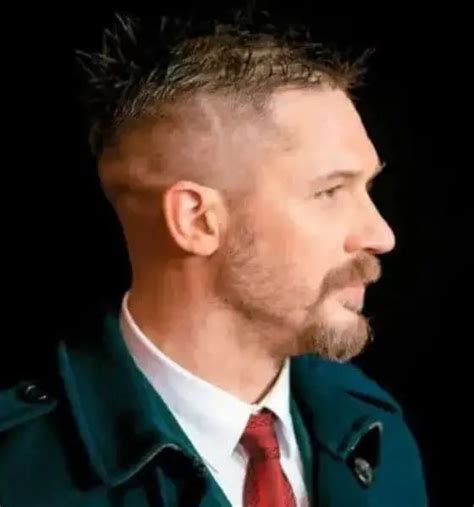 Emanating Timeless Charm The Side Part Haircut Worn By Tom Hardy