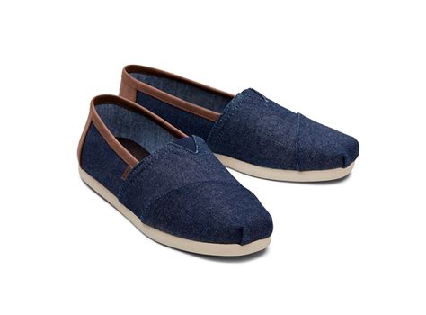 Ripley Alpargatas Hombre Toms Gris Dark Denim Toms