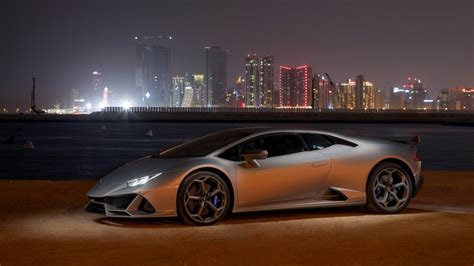 4K Lamborghini Huracan EVO RWD Italian Supercars Spotlights