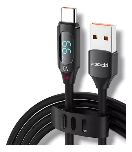 Cable Usb Tipo C Carga Ultra R Pida W Pantalla Digital M Mercadolibre