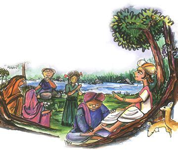 mythological story illustration traditional story illustration