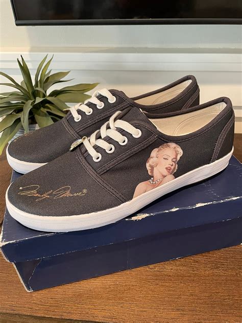 Marilyn Monroe Canvas Fashion Sneakers | Mercari