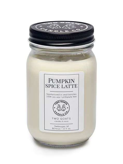 Pumpkin Spice Latte Candle For Holidays Scented Bakery Candles All