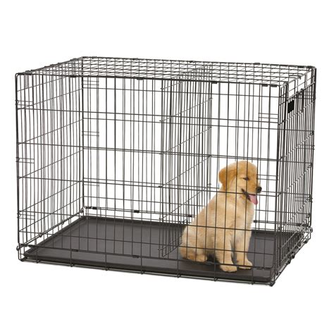 Top Paw 36 inch Wire Dog Crate Double Door | Dog Carriers & Crates ...