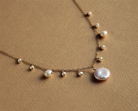 Fancy Pearls Freshwater Pearls Drops Necklace By Dushijewelry 50 00