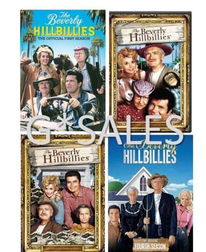 The Beverly Hillbillies Tv Series Complete Season 1 4 1 2 3 4 Brand New