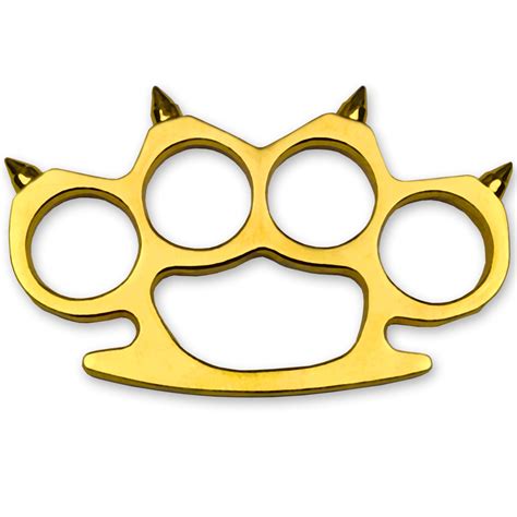 Brass Knuckles With Spikes