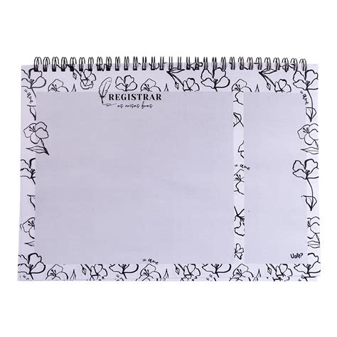 Planner de mesa a4 diário Uatt