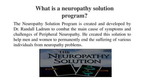 Ppt Neuropathy Solution Program Powerpoint Presentation Free