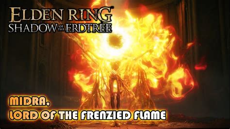 Midra Lord Of The Frenzied Flame Boss Fight Elden Ring Shadow Of