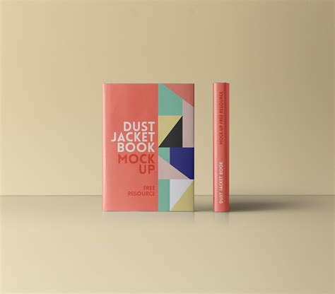 Dust Jacket Book Mockup PSD Free Mockup World