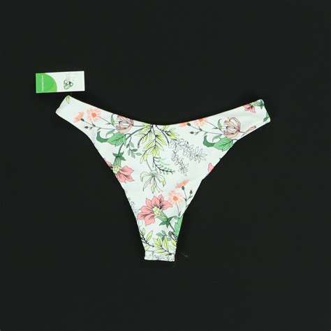 Zaful színes bikini alsó Női ruházat Fürdőruhák Bikini