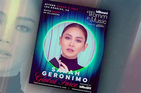 Sarah Geronimo Pararangalan Ng Billboard ABS CBN News