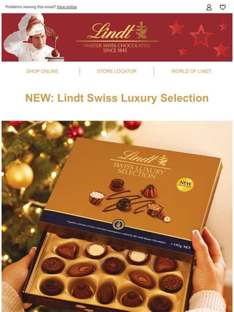 Lindt UK Discover Our New SWISS LUXURY SELECTION Milled