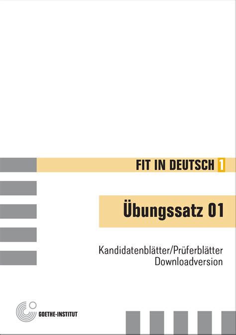 SOLUTION Fit In Deutsch 1 Studypool