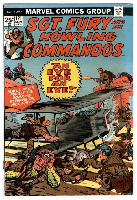 Sgt Fury And His Howling Commandos Reprints Sep Bi Plane