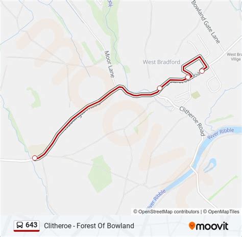 643 Route Schedules Stops And Maps West Bradford Updated