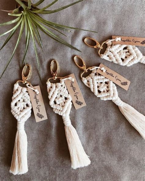 Unleash Your Inner Artist Learn to Create a DIY Macramé Keychain in 6