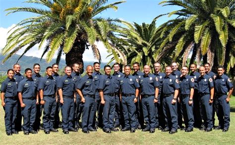 23 Maui Firefighter Recruits Graduate : Maui Now