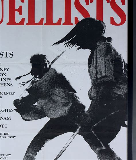 Ca0478 Original One Sheet The Duellists Poster