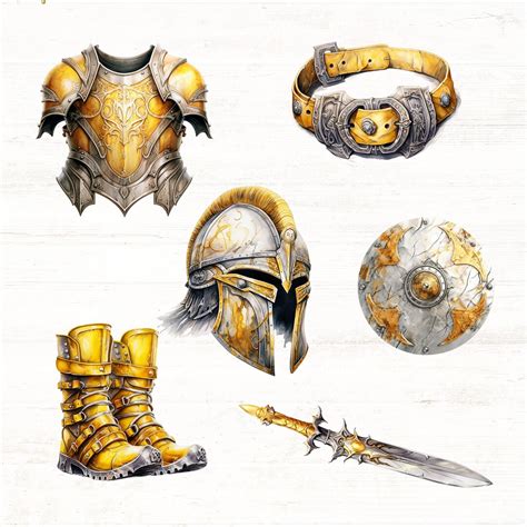 Armor of God Clipart, Full Armor of God Pngs, Ephesians 6, Christian ...