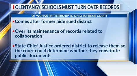 Olentangy Schools Must Turn Over Records Of Wuhan Partnership To Ohio