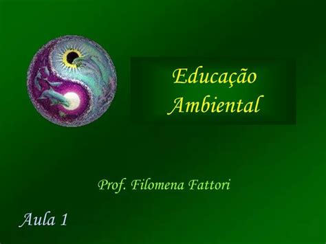 PPT Educação Ambiental PowerPoint Presentation free download ID