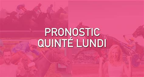 PMU Lundi 01 04 2024 Pronostic pour votre Quinté du Jour