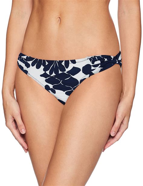 Trina Turk Women S Standard Shirred Side Hipster Pant Bikini Swimsuit