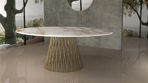 INTRIGO Round Ceramic Dining Table By F Lli Orsenigo Design Giovanna