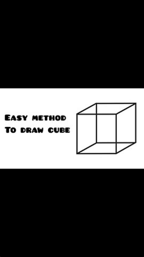 How To Draw Cube Step By Step One News Page Video