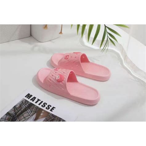 Jual Sandal Slop Jelly Karet Sandal Flip Flop Wanita Anti Slip Korean