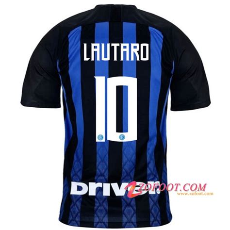 Site Fiable Nouveau Maillot Foot Inter Milan Lautaro Domicile