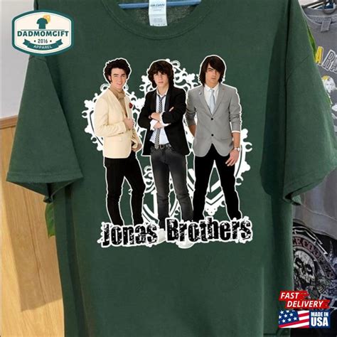 Vintage Jonas Brothers Tshirt Concert Retro Unisex Tee Joe Homage