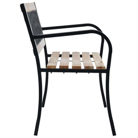 Lex Banc De Jardin Cm Bois Qqmora Ovn Cdiscount Jardin