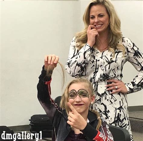 Brynn Rumfallo With Her Mother Ashlee Rumfallo Behind The Scenes Of