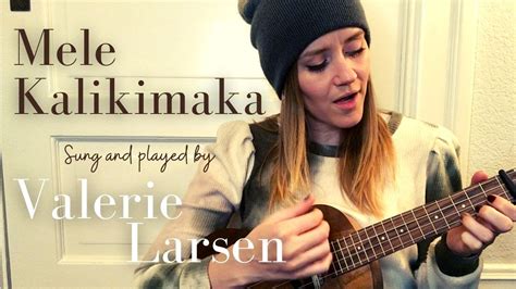 Mele Kalikimaka Ukulele And Voice By Valerie Larsen YouTube