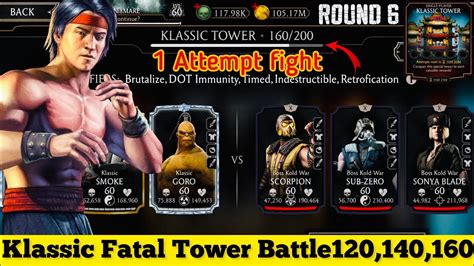 Klassic Fatal Tower Bosses Battle Fight Reward Mk