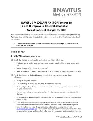 Fillable Online Medicare Prescription Drug Plan Pdp Annual