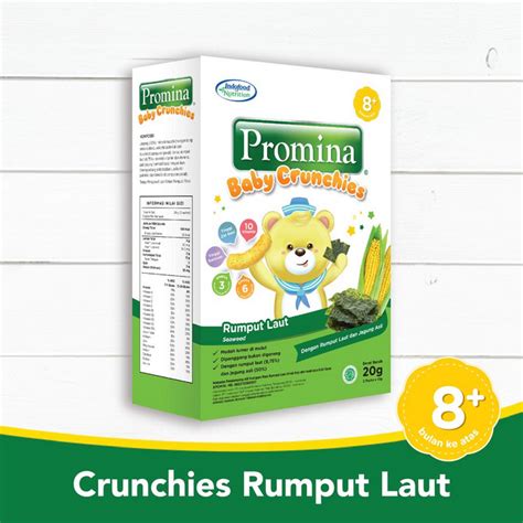 Jual Promina Crunchies 20 Gr Puff Puffs Marie Roll Rusk Biskuit