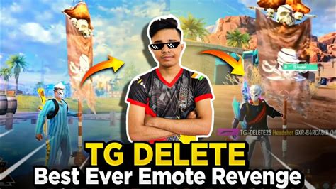 Best Emote Revenge By Tg Delete V Clutch Total Gaming Vs Galaxy